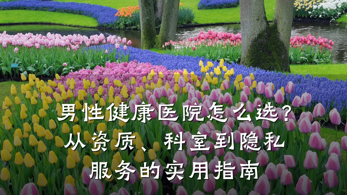 男性健康医院怎么选？从资质、科室到隐私服务的实用指南
