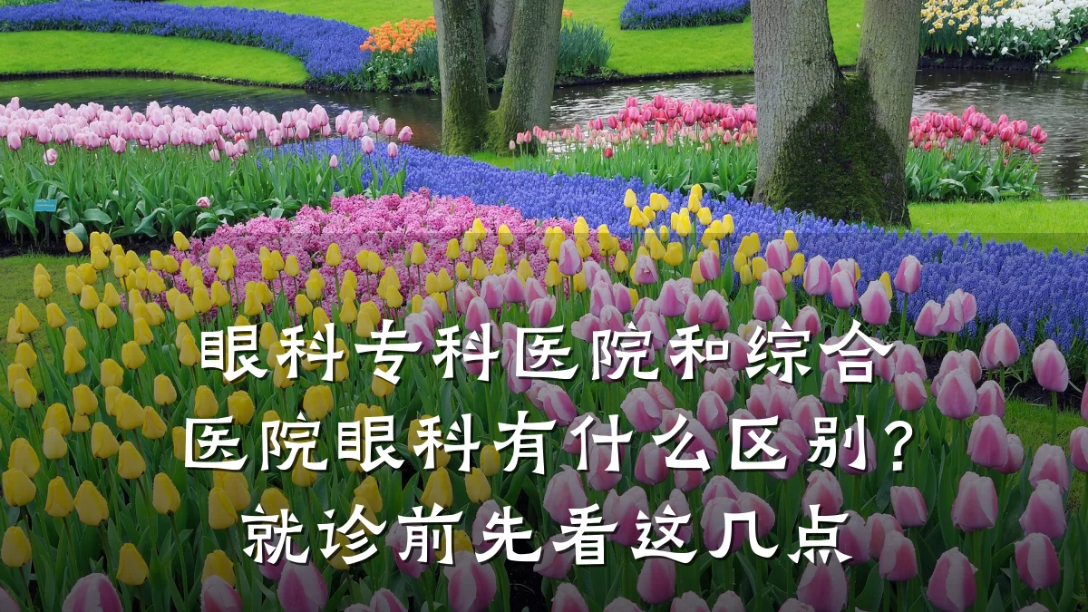 眼科专科医院和综合医院眼科有什么区别?就诊前先看这几点