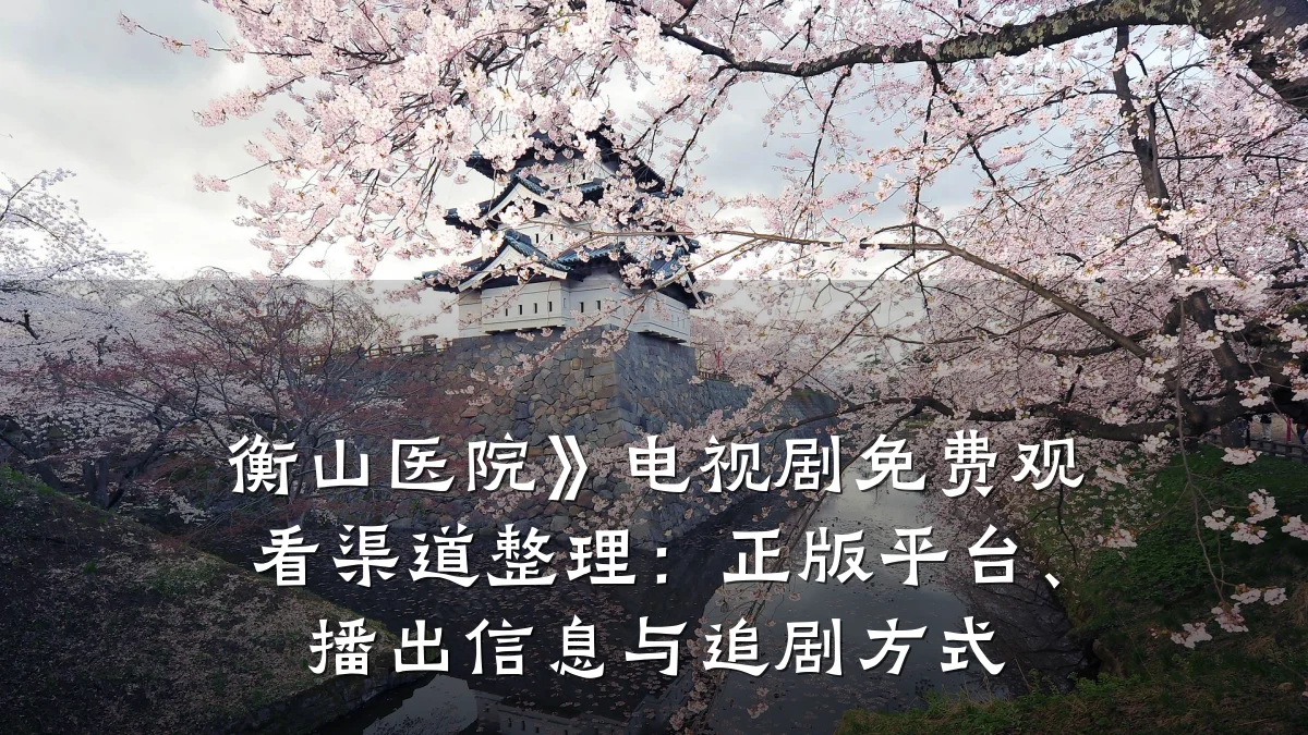 衡山医院》电视剧免费观看渠道整理：正版平台、播出信息与追剧方式