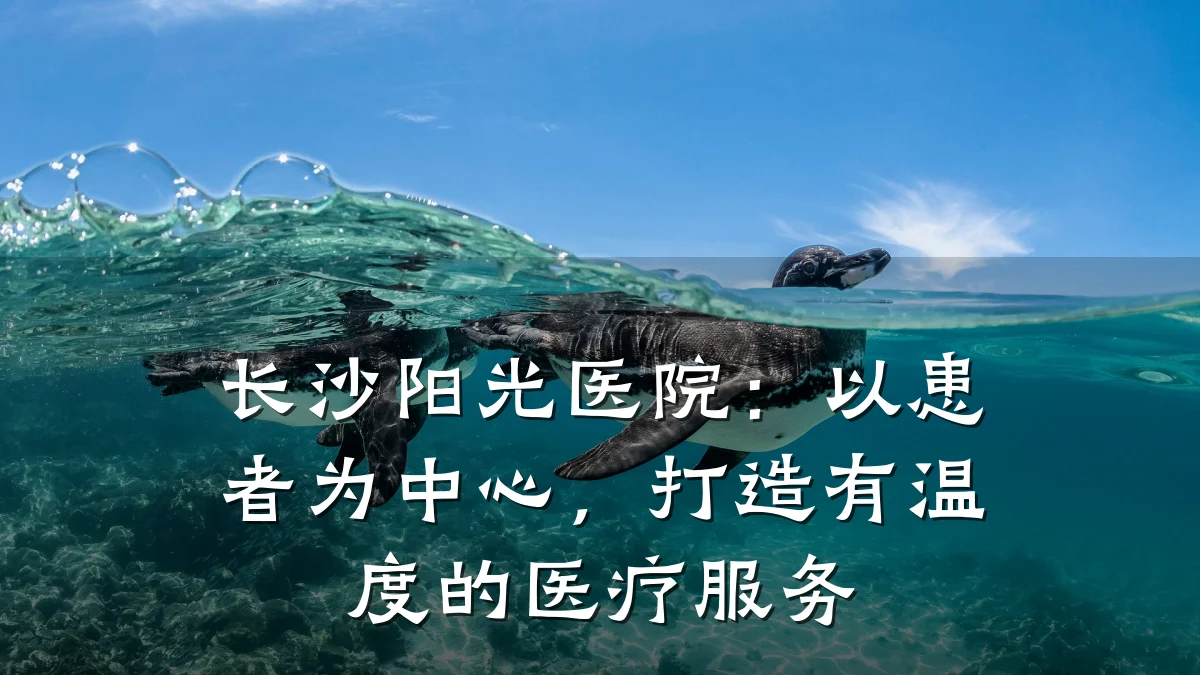 长沙阳光医院:以患者为中心,打造有温度的医疗服务
