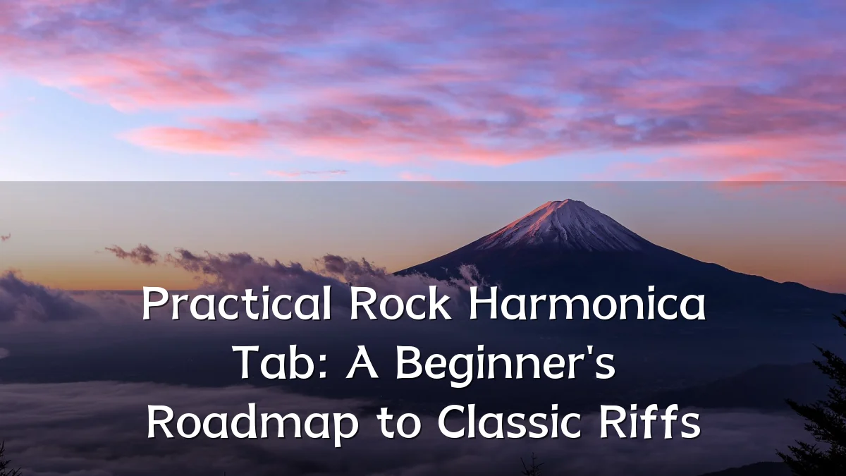 Practical Rock Harmonica Tab: A Beginner's Roadmap to Classic Riffs