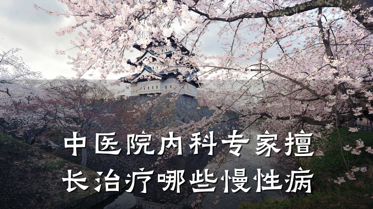 中医院内科专家擅长治疗哪些慢性病