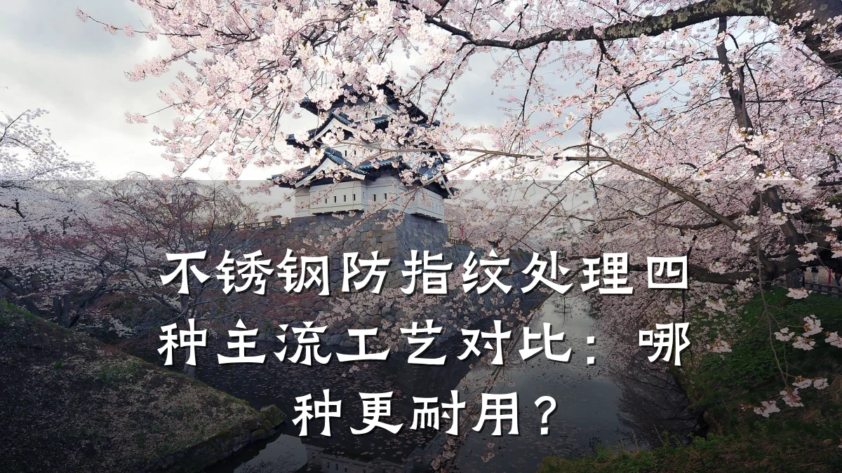 不锈钢防指纹处理四种主流工艺对比:哪种更耐用?
