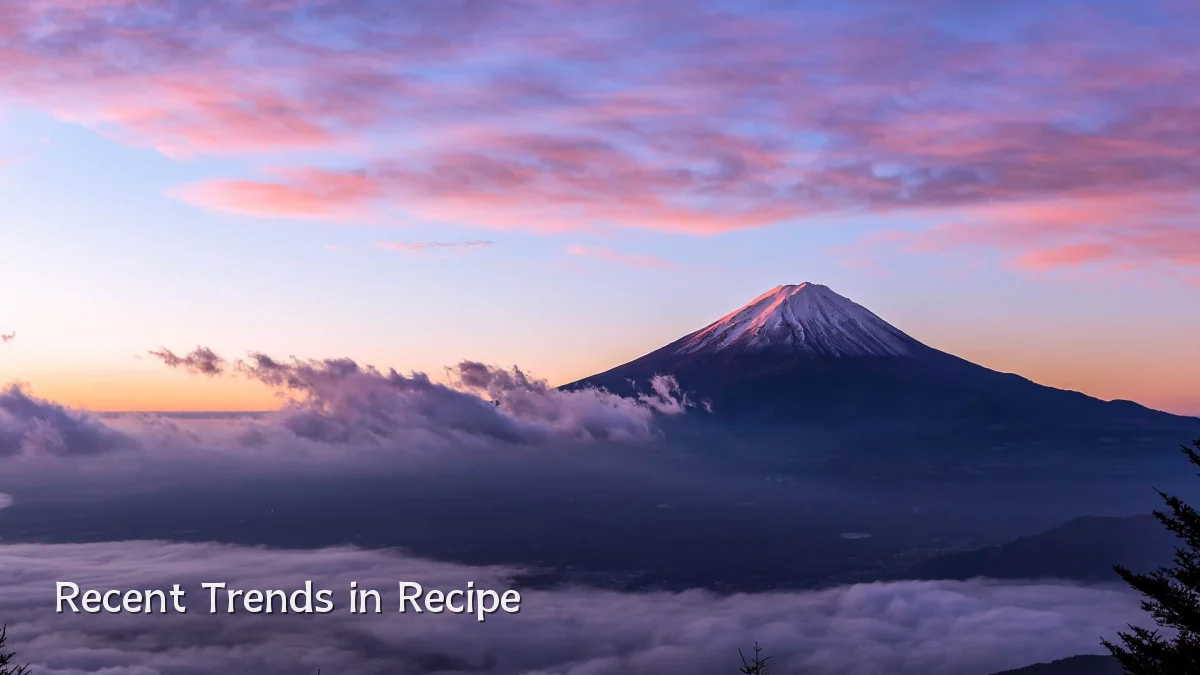 Recent Trends in Recipe
